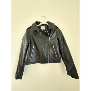 ASOS Leather Look Moto Jacket